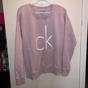 Light Pink Calvin Klein Crew Neck
